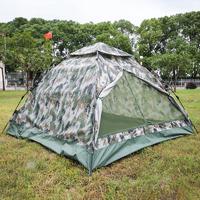 Camouflage Oxford Cloth Quick Support Tent 210A