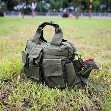 10L Polyester Green Mission Response Bag Multifunctional Handbag