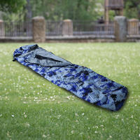 Polyester Silk Blue Waterproof Rescue Sleeping Bag