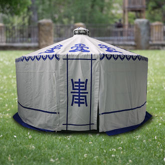Waterproof Flame-retardant Oxford cloth Double Bracket Yurt