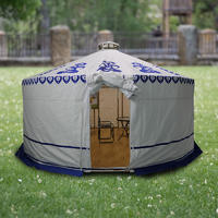 Waterproof Flame-retardant Oxford cloth Double Bracket Yurt
