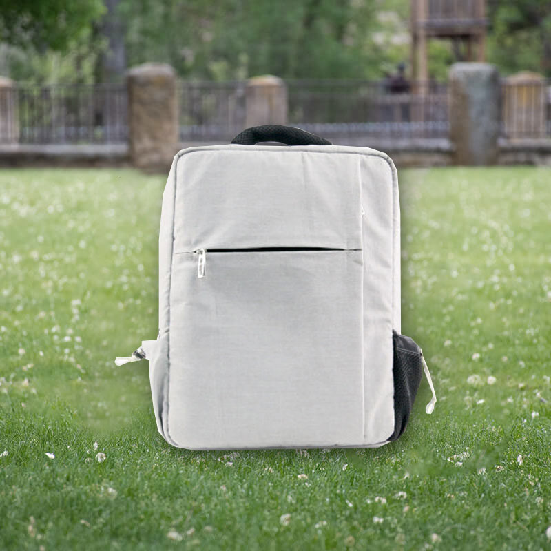 Light Grey Waterproof Laptop/Travel Backpack Book Backpack