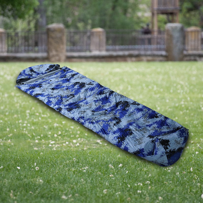 Polyester Silk Blue Waterproof Rescue Sleeping Bag